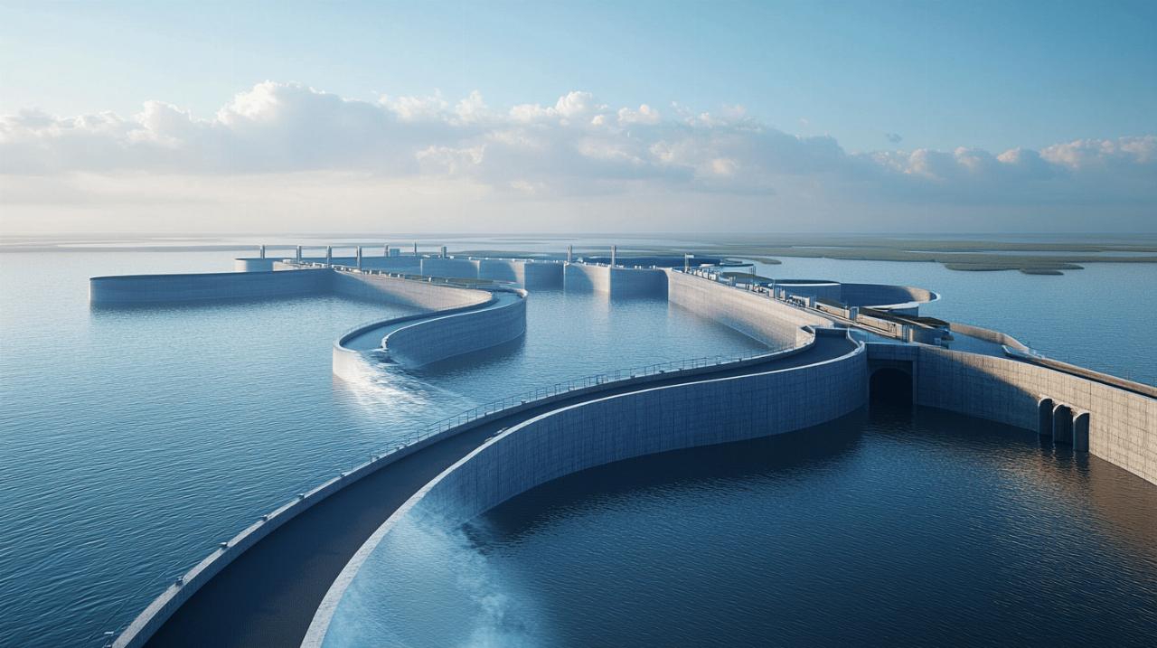 Delta Works : 5 mega-projets hydrauliques qui rivalisent avec le geant neerlandais